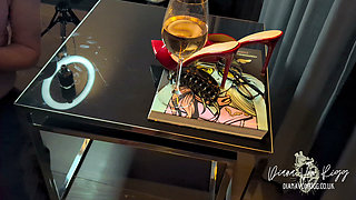 Fembitch Slave Fails His Mistress’s Pedicure Training