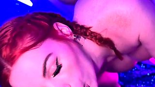Fiery Redhead Abigail Morriss Wild Hard Cock Ride
