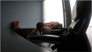 Sexy Milf Boss Fucked In Her Office By Intern With Fat Cock