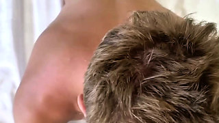 Gay twinks, deep-throat, intense fucking, cum-covered action.