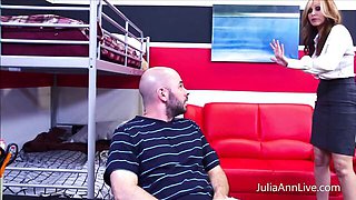 Aristocratic Julia Ann's big trailer