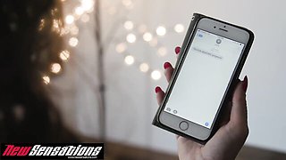 Krissy Lynn and Violet Starr's big tits clip by New Sensations