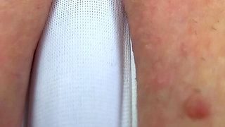 Skye Blue - White Panty Teasing Iii