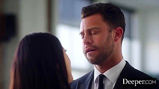 Seth Pledges to Boss Angela Whites Dominant Femdom in Anal