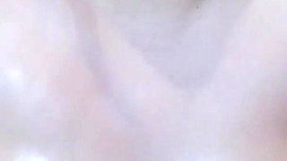 Cute BBW Showing off Her Oiled Soles While Masturbating