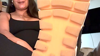 Latina Tanfeets Shoe Removal W Very Sweaty Socks