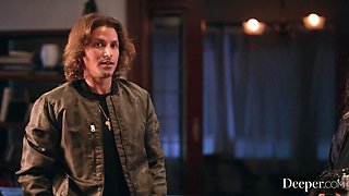 Skinny Asian Slut Tried Hard to Deepthroat A Huge Cock