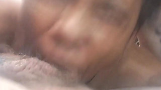 Double ebony blowjob