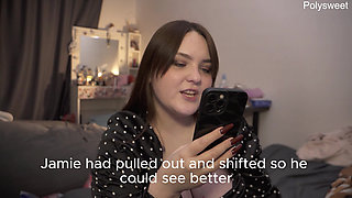 Porn Stories - Pegging with a Neighbor Swallowing Cum