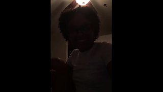 Hot Black Maid Does Some Webcam Black and Ebony