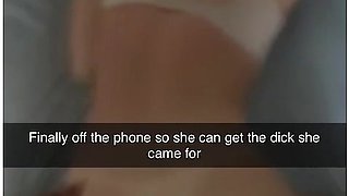 Met A Lesbian At School And I Fucked Her On Snapchat While Talking With Her Girlfriend