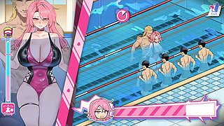 Hentai Game - Minami Hentai Gallery Scene Pool Sex - Lifeguard Holic
