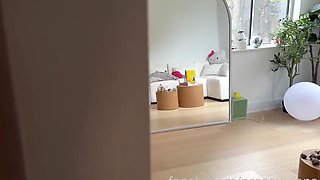 Beautiful Redhead Teenager Enjoys Intense Doggy Style Passion Play