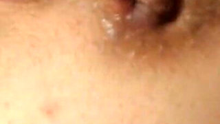 Anal Fingering and Farting From Shaved Ass