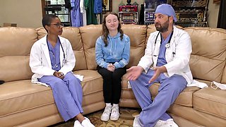 Frigging, medical fetish, behind-the-scenes