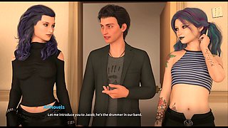 Big boobs, game walkthrough, visual novel