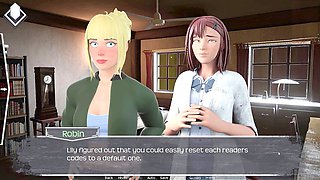 Unexpected romantic anime creampie scene with a relaxing vibe