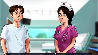 Summertime saga - Johannes got Jenny pregnant.