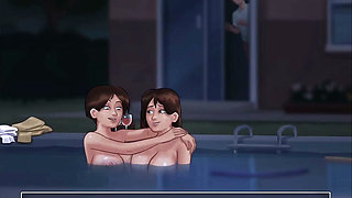 Summertime Saga - sex scenes with Debbie DUBBED part 1