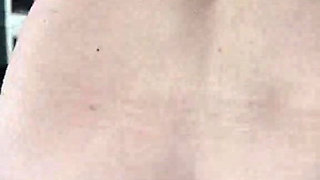 Her pussy is dripping wet while she rides him