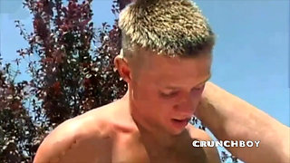 Two seyx twinks fucking outdoor under the sun