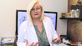 Lacey Starr as Naughty Doctor for Intense Blowjob