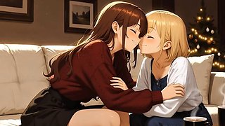 Christmas Eve Secret  AI Anime