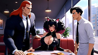 Pussygirl Wants Love and Sex. Hentai Anime Cartoon. Ai Animation