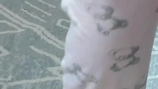 Thong- Big Ass- Turkish Porn- Turkish MILF- Doggy While Cleaning in Pajamas-