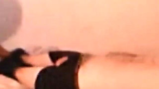 Horny latina milf rides to orgasm