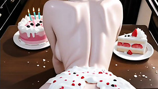 Hentai anime - Moving my ass on my husband's friend's cock
