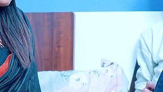 Naughty Slim Sexy Bhabhi Seduce by Her Devar in the Bedroom