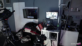 German Curvy Girl Sofie Talk to POV No Condom Fuck by Agent at Model Job