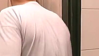 Caught Fucking in the Toilet by the Janitor.