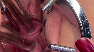 Sklavin S Fucks Her Piss Hole and Cervix at the Same Time
