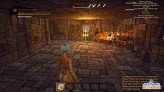 EP8: Armor Bench and Firepit Cauldron - Wicked Island Stone House Upgrades