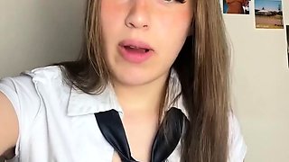 Rosaline Dawn Wears Her School Uniform To Fuck