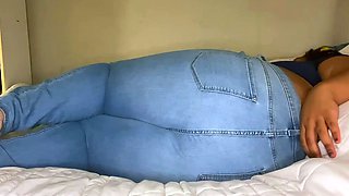 Black and round asses