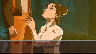 Naruto hentai tenten, big boobs, gaming