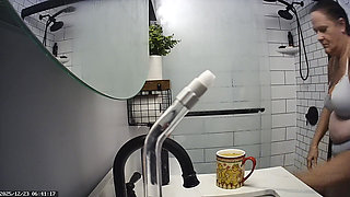 Mrs. Joanne Tanner a Real Public Schoolteacher with Big Natural Tits Exposing Herself in the Shower 12-23-2025