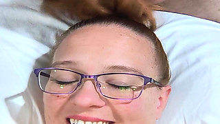 Bunjob Hairjob - Getting My Big Redhead Bun Filled with a Big Cumshot