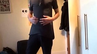 Danish Hunk Strokes His Big Dick Solo