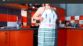 Live Cooking Meat Pancakes