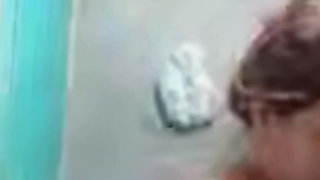 Srepaunt Is Taking A Shower Making A Big Cock