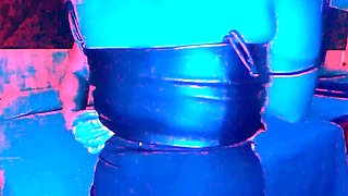 Tied Up Latina Teen Romantic BDSM with Older Man - Part 1