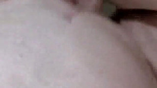 Hot Blonde MILF Arse Shagged in Tartan Skirt