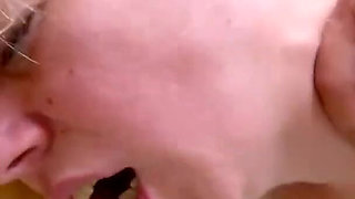 Blonde beauty wearing high heels enjoys outdoor hard fucking