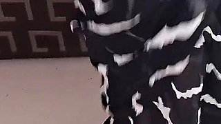 Taste,my Necter Lovely Look in Black Saree