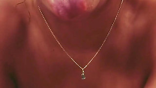 Obeying my master's orders by smoking and sucking cock