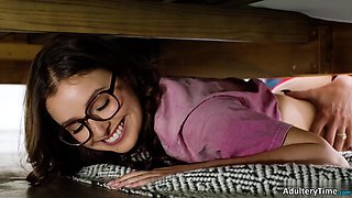 Lexi Luna Spanks Horny Teen Leana Loving